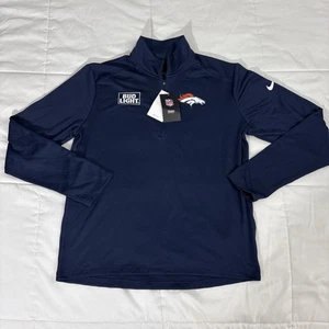 Nike Dri-Fit NFL Denver Broncos Football Pullover Herren Large Neu mit Etikett Bud Light - Bild 1 von 13