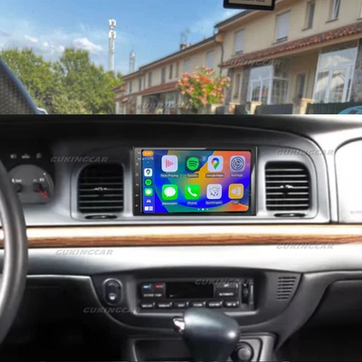 7" For Ford Crown Victoria 2003–2008 Car Stereo Radio GPS WIFI Android15 Carplay Foto 1 de 4