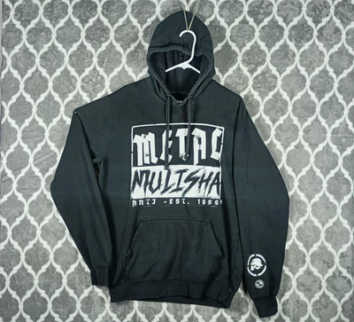Metal Mulisha Hoodie Mens Medium Black Pullover Skull Logo Graphic Streetwear - Image 1 of 4
