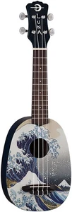 Luna UKE GWS Great Wave Soprano Ukulele Uke with Gig Bag - Picture 1 of 1