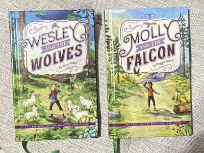 Reading Booster C-MOLLY & the Falcon & WESLEY & the Wolves (Good and Beautiful) - Image 1 of 4