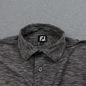 FootJoy Golf Polo Shirt Mens XL Heather Gray Short Sleeve Performance Stretch - Picture 1 of 5