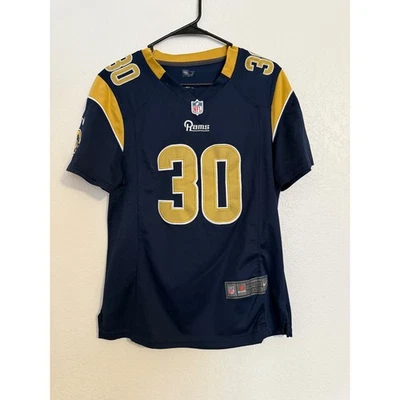 Camiseta de fútbol americano Nike NFL para niños de Los Angeles Rams Todd Gurley II #30 Foto 1 de 4