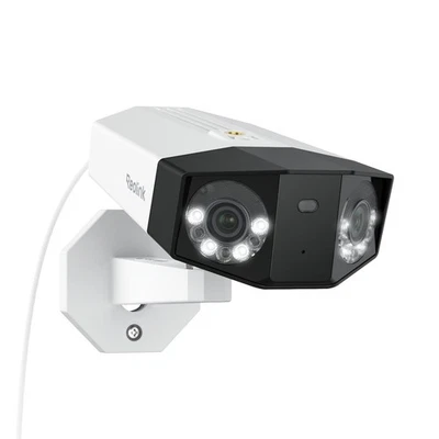 Duo 3 PoE 16MP UHD Dual-Lens PoE Security Camera with 180° Panoramic View, Mo... - Image 1 of 4