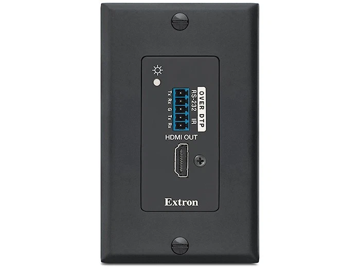 DTP R HWP 4K 231 D DTP Receiver for HDMI - Decorator-Style Wallplate - Image 1 of 1