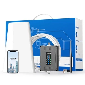 Amplificateur de signal de téléphone portable pour bâtiment métallique de bureau à domicile | Boosts 5G 4G LTE S... - Photo 1 sur 8