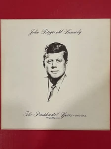 JOHN FITZGERALD KENNEDY DIE PRÄSIDENTENJAHRE 1960-1963 ORIGINAL REDEN LP - Bild 1 von 7