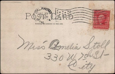 Оклахома (Сити) Оклахома Территория местная, 1906 - Изображение 1 из 2