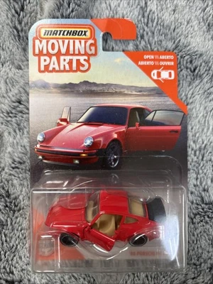 2020 Matchbox Moving Parts '80 Porsche 911 Turbo in Red - Image 1 of 2