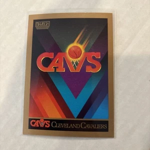 1990-91 SKYBOX CLEVELAND CAVALIERS TEAM LOGO #332 - Picture 1 of 2