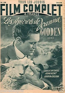 FILM COMPLET 108 24/06/1948 LES AMOURS DE JOANNA GODDEN WITTHERS KENT MC CALLUM - Picture 1 of 1