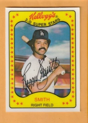 Reggie Smith Los Angeles Dodgers 1981 Kellogg's #36 - Image 1 of 2