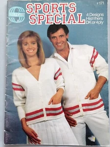 SPORTS SPECIAL, 4 His'n'Hers Designs, 8/4ply - SIRDAR Knitting Pattern Book 171 - Picture 1 of 2
