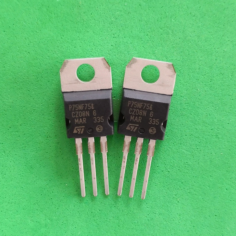 5pcs ~ 100pcs New P75NF75 STP75NF75 Transistor N-CHANNEL TO-220 ST - Image 1 of 1