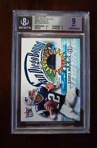 2002 Ultra San Diego Bound Memorabilia #1 Tom Brady 9 MINT - Picture 1 of 2