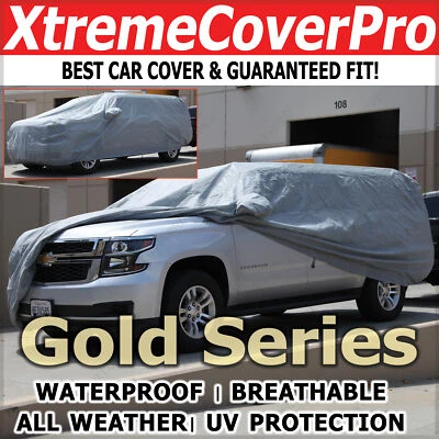 2010 2011 2012 Cadillac Escalade ESV Waterproof Car Cover w/MirrorPocket - Image 1 of 4