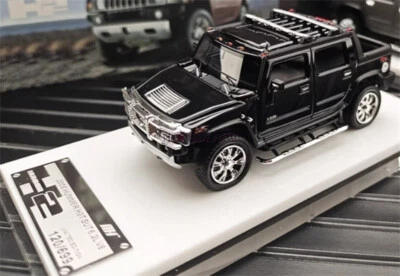 1:64 for MotorHelix for HUMMER for H2 SUV for SUT Metallic Black Limited Edition - Image 1 of 4