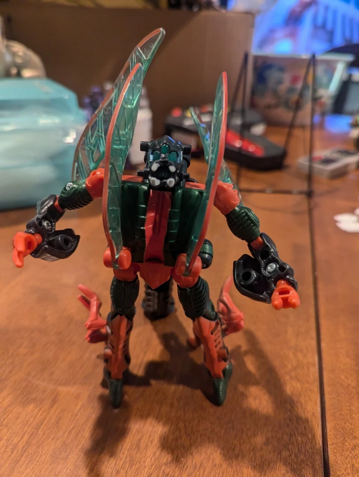 Vintage 1996 Transformers Beast Wars Deluxe Jetstorm Kenner  - Image 1 of 4