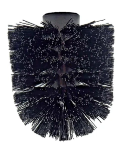 Spirella WC Ersatz Bürstenkopf Ersatzkopf Klobürste WC Bürste Ø 8,0 cm - schwarz - Bild 1 von 5