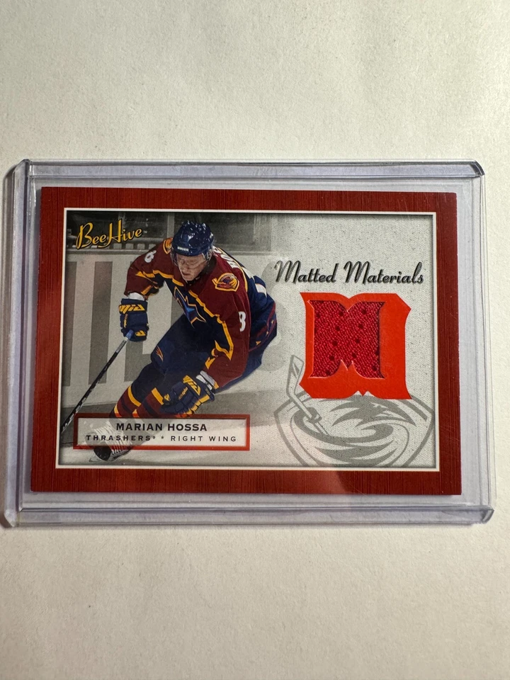 K172,683 - 2005-06 Beehive Matted Materials #MMHO Marian Hossa Jersey - Image 1 of 1