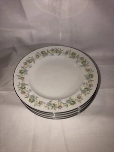 Lot Of 4 Johann Haviland Forever Spring Bavaria Germany Bread & Butter Plates 6” - Picture 1 of 11