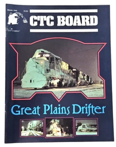 Mar 1990 CTC Board Railroad Train Magazine Great Plains Drifter Rock Island 4313 - Imagen 1 de 1