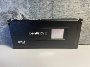 Pentium II 400mhz Slot 1 Cartridge 80523PY400512PE SL2U6 - Picture 1 of 6