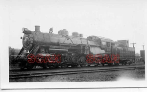 1D325 RP 1939/50s LEHIGH & HUDSON RIVER RAILROAD 2-8-2 LOCO #70 WARWICK NY - Picture 1 of 1