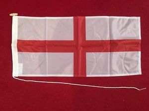 ST GEORGE 115g Knitted Polyester FLAG High Quality - Bild 1 von 1