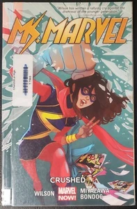 Ms. Marvel Vol. 3 : Crushed by G. Willow Wilson (2015, Trade Paperback)Ex Libris - Picture 1 of 3