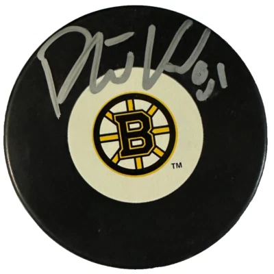 Disco de hockey autografiado por Phil Kessel de los Boston Bruins NHL Foto 1 de 3