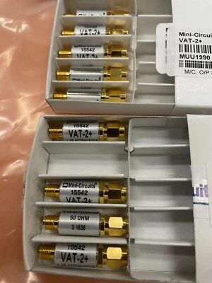 Mini-Circuits VAT-2+ 2dB Attenuator 50 Ohm Female/Male New!!! - Image 1 of 4