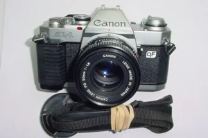 Cámara manual fotográfica Canon AL-1 QF 35 mm SLR con lente Canon 50/1,8 FD - Excelente - Imagen 1 de 6