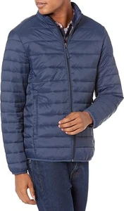 Men's Packable Lightweight Water-Resistant Puffer Jacket multiple sizes/colors - Picture 1 of 4