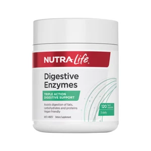 NEW Nutralife Digestive Enzymes 120 Capsules Nutra-Life - Picture 1 of 2