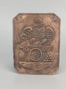 US Artillery Shako Plate American War of 1812 replica plates reenactors - Picture 1 of 10