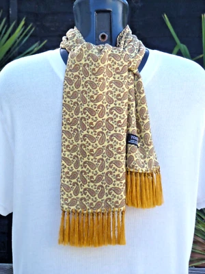 Vintage TOOTAL Scarf Cravat Goodwood Dapper Neckwear Mod Indie Scooter Ascot - Image 1 of 4