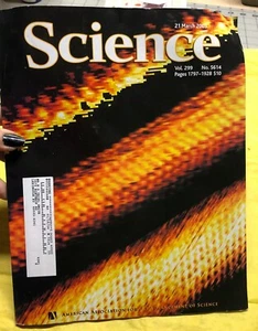 VTG SCIENCE Magazine March 21, 2003~Vol. 299 Number 5614~Silicon Nanowires Cover - Picture 1 of 10