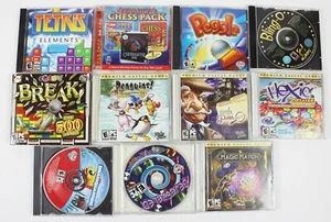 11 PC Games CD-Roms Various Titles 2000 to 2007 One New Sealed - Picture 1 of 12