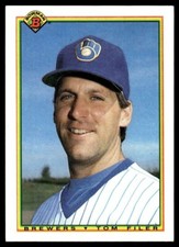 Tom Filer #385 1990 Bowman  Milwaukee Brewers