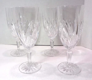 Set of 4 Marquis by Waterford 8½" Tall Brookside Crystal Iced Tea/Water Goblets - Picture 1 of 3