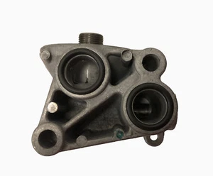 OEM Oil Filter Adapter Housing Without Oil Cooler Cadillac 4.6L, 4.0L SEND VIN# - Picture 1 of 5