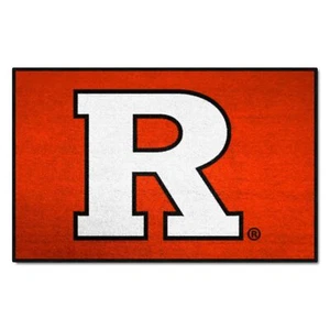 FANMATS - 1637 NCAA Rutgers Scarlet Knights Nylon Face Starter Rug 19"x30" - Picture 1 of 2