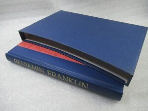 BENJAMIN FRANKLIN Sein Leben, wie er es schrieb - Folio Society - 1989 HB Schuber