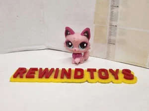 Littlest Pet Shop LPS 2664 Pink Cat Authentic - Picture 1 of 8