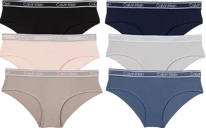 NEU Damen Calvin Klein 3er Pack Hipster Unterwäsche 3er Pack - Bild 1 von 6