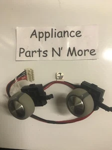 GENUINE OEM WASHER SELECTOR SWITCH W1028511 (2) W/WIRES & KNOBS TESTED - Picture 1 of 5