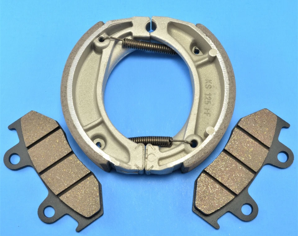 Pastilhas de freio dianteiro e sapatas de freio traseiras para Honda XR600R 1983 1984 1985 1986 1987 - Imagem 1 de 1