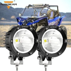AUXBEAM 4" LED Work Light Bar Pods Spot Driving Fog Lamp For Yamaha YXZ1000R ATV - Bild 1 von 12