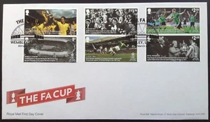 GB 2022 FA Cup Juego de Fútbol en Cubierta de Primer Día Sin Dirección, Wembley S/H/S - Imagen 1 de 2